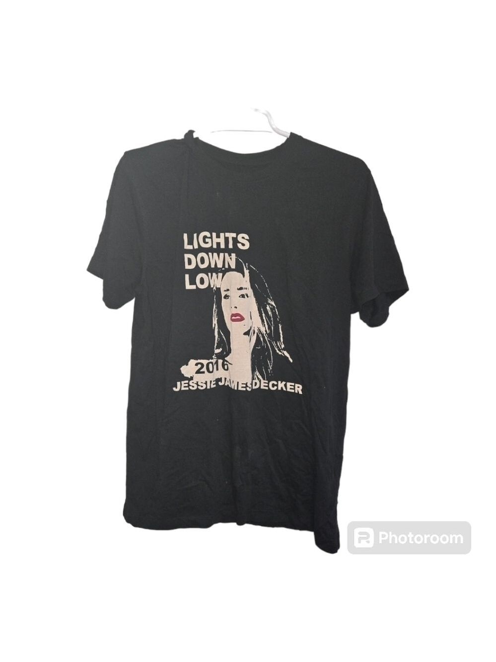 Jessie James Decker Tour Tee 2016 Kittenish Black Graphic